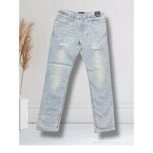 J.Crew Mercantile Flex Men's Size W31 L30 Straight Leg Fit Distressed Jeans